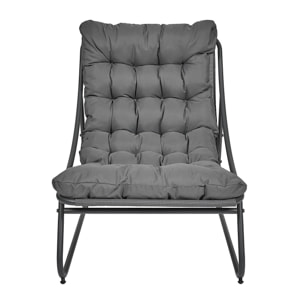 Fauteuil Dolce Vita Anthracite