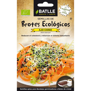 Semillas de Ajo Chino ecológicas para germinados Batlle