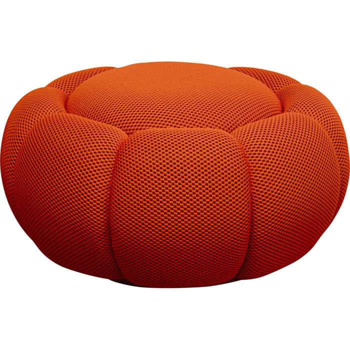 Pouf Peppo Bloom orange Kare Design