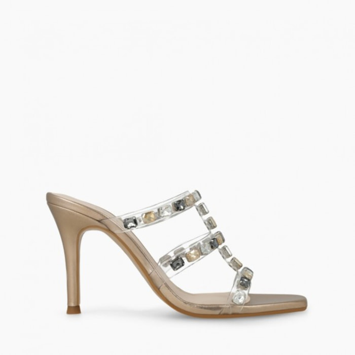 SANDALIAS DORADAS SELEMIS