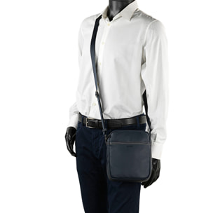 Bandolera Hombre Sintetica Jaslen Gloucester Azul Marino