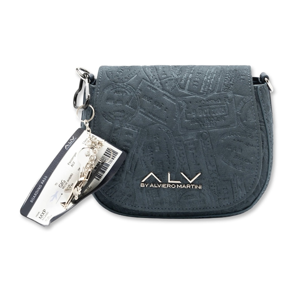 Borsa a tracolla da donna - Modello Elianthe - 100% poliuretano - 20.0 x 14.0 x 7.0 cm