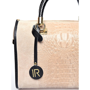 Borsa a mano Isabella Rhea Beige