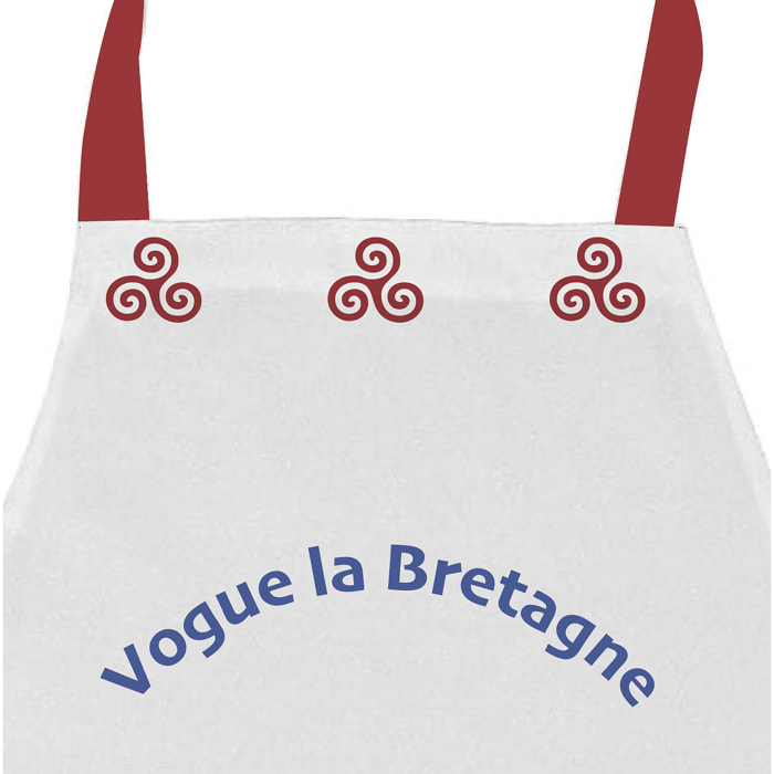 Tablier 72x85cm 100%coton 180g Bretagne