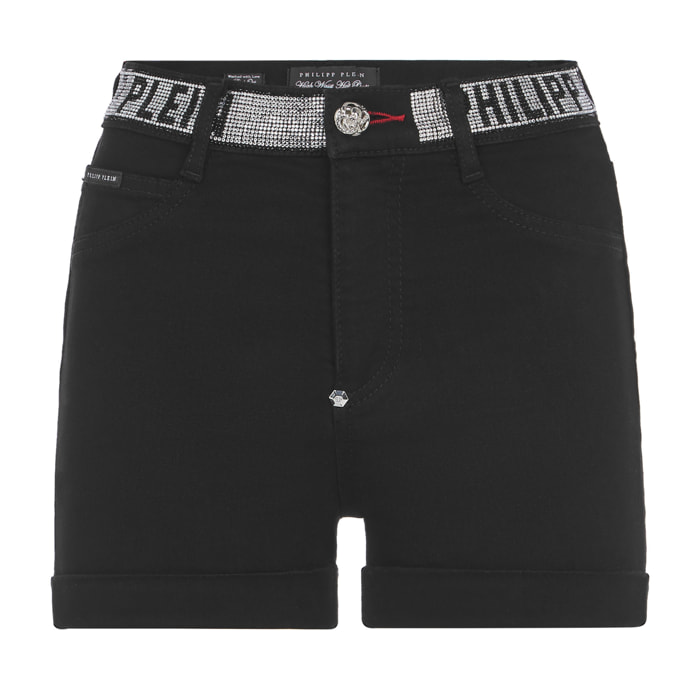 PHILIPP PLEIN Pantalones cortos vaqueros