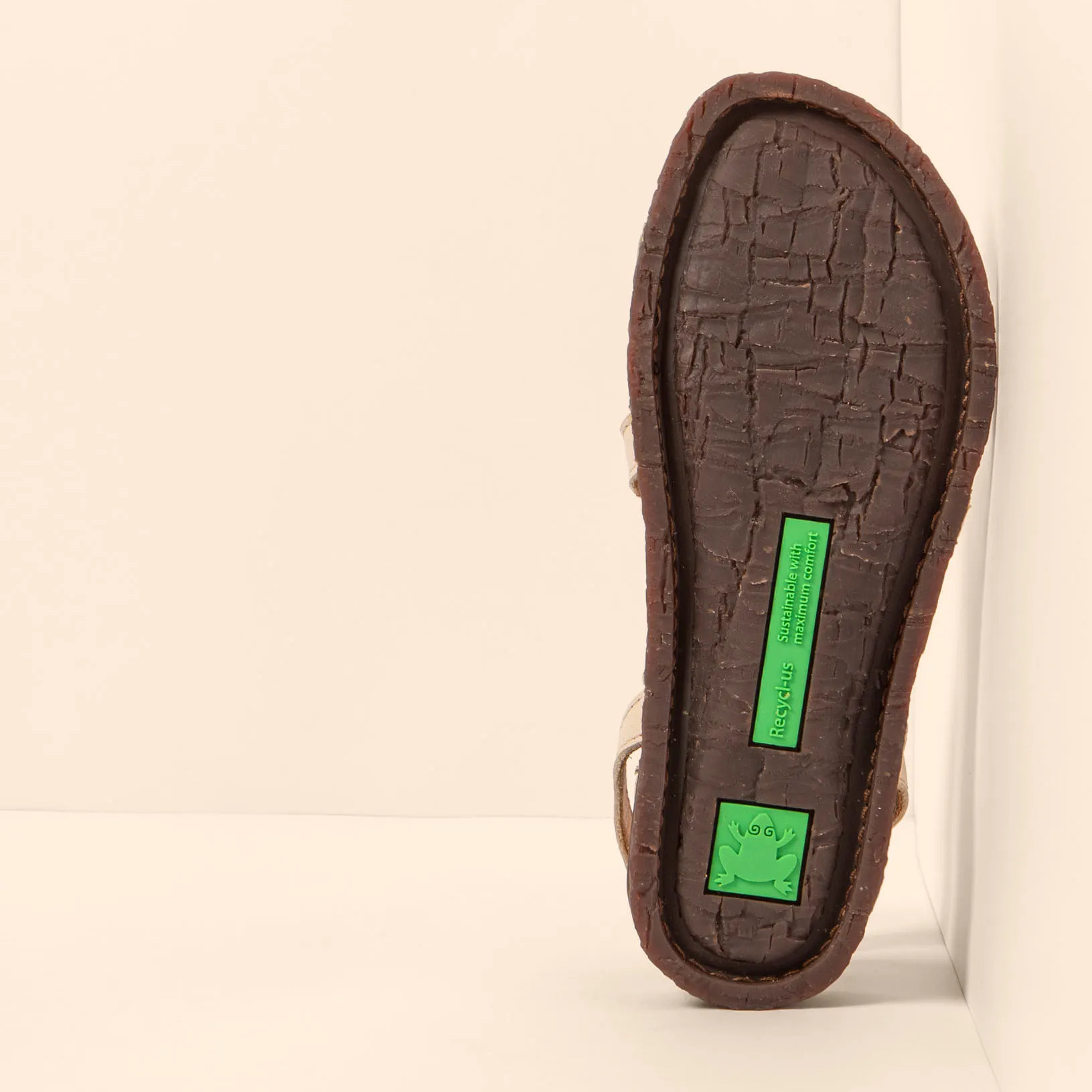 Sandalias N5802 SOFT NAPPA CREAM/PANGLAO color Cream