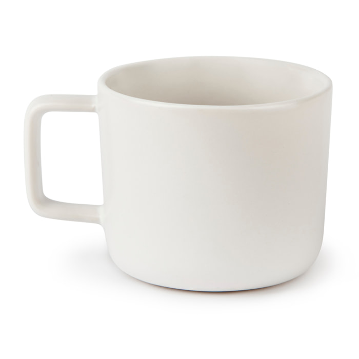 Set 4 Tazze Tè Excelsa – Nordic, Stoneware Bianco