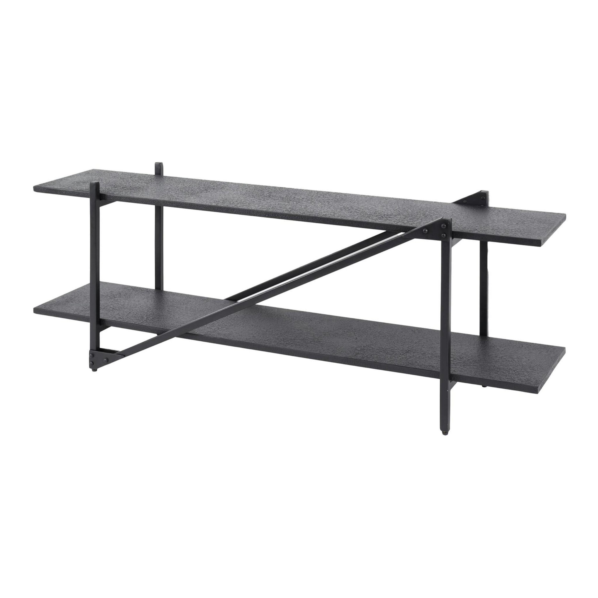 Banc tv moderne 2 niveaux 140 cm RALF