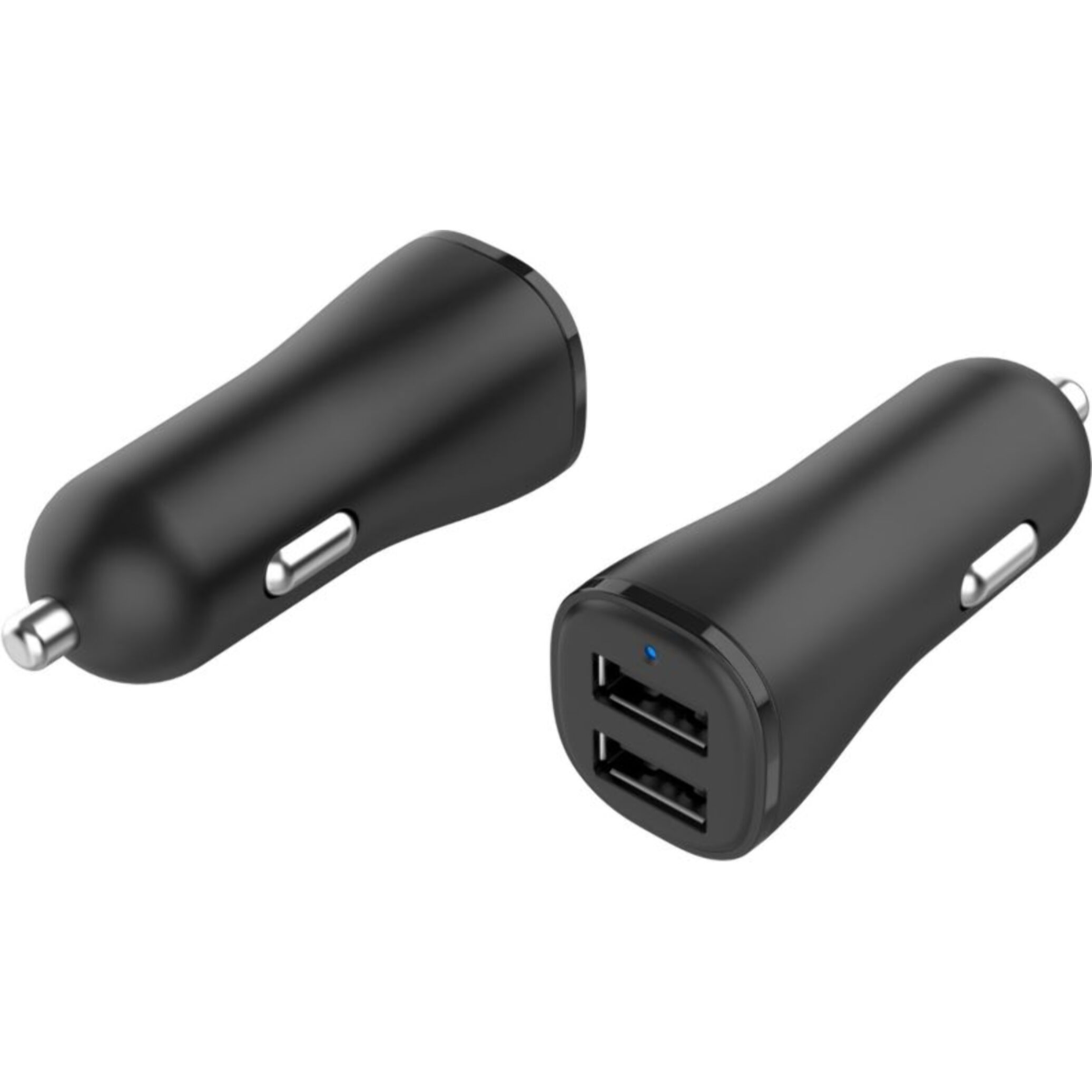 Chargeur allume cigare ESSENTIELB 24W 2x USB-A noir