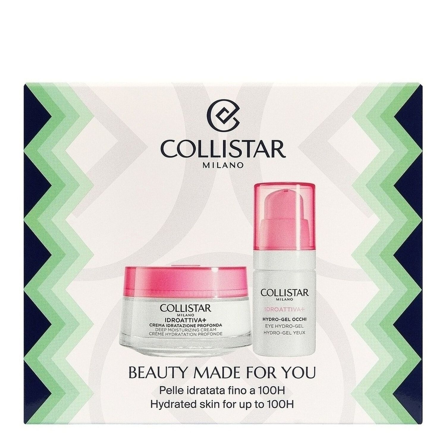Idroattiva + - Coffret Crème Hydratation Profonde 50 ml + Hydro-Gel Yeux 15 ml
