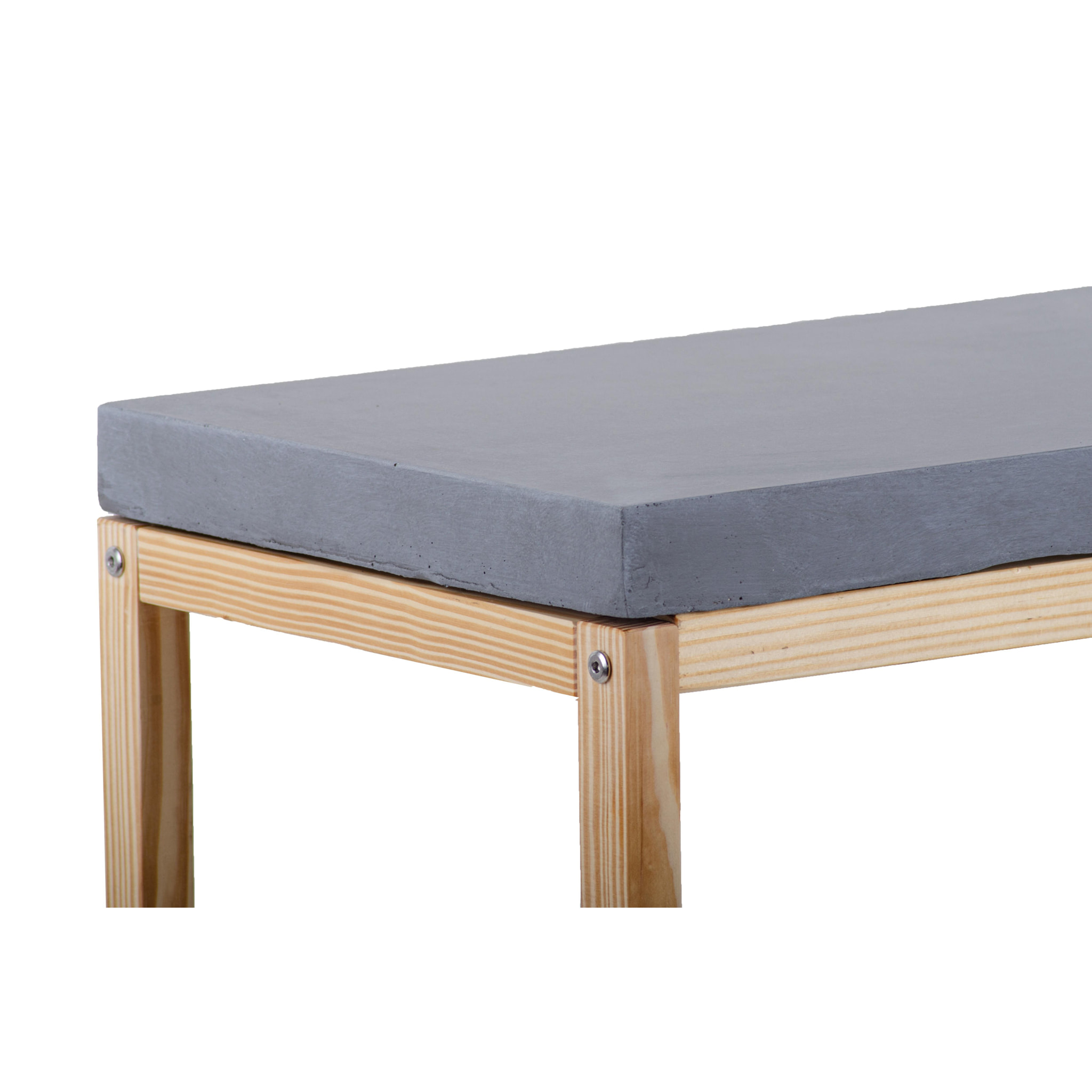 Supporto Con Base Cemento Rett.80X35X79 Cm - Pezzi 1 - 80X79X35cm - Colore: Grigio - Bianchi Dino - Mobili, Tavoli, Scaffali Etc