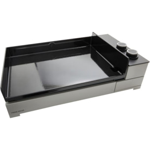Plancha gaz FORGE ADOUR Premium Acier 60 NG à poser, 58.5x40.5 cm