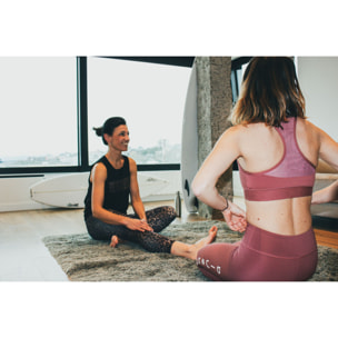 MEDIAS SLIM DE CINTURA ALTA MUJER BLUEBALL EN ROSA