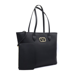 Borsa Shopper SANTORINI da donna ecopelle Prodotto Vegano 42x29x14 cm