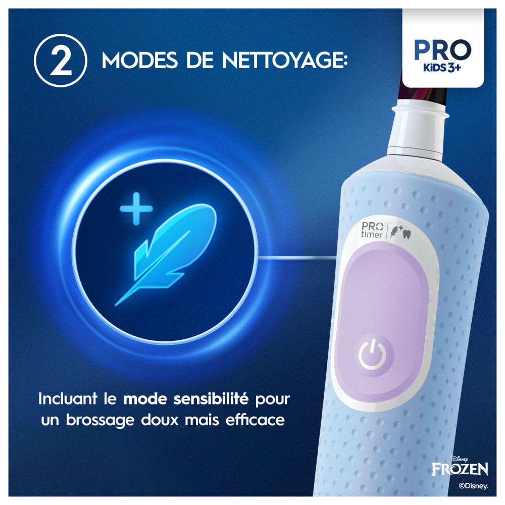 Oral-B Pro Kids La Reine Des Neiges Brosse À Dents Électrique