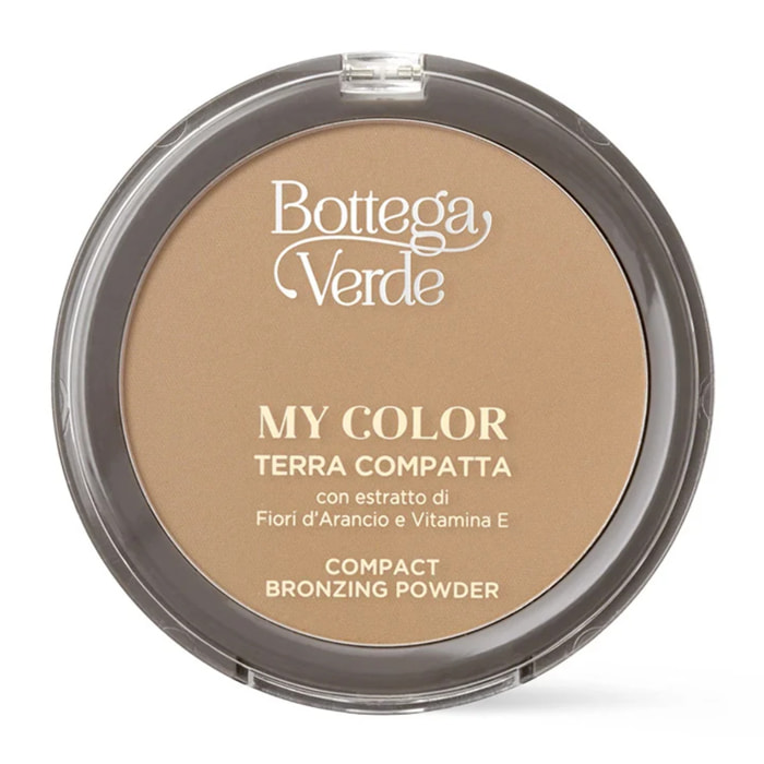 My color - Polvos bronceadores compactos - con extracto de Flores de Azahar y Vitamina E - efecto bronceado natural (8 g)