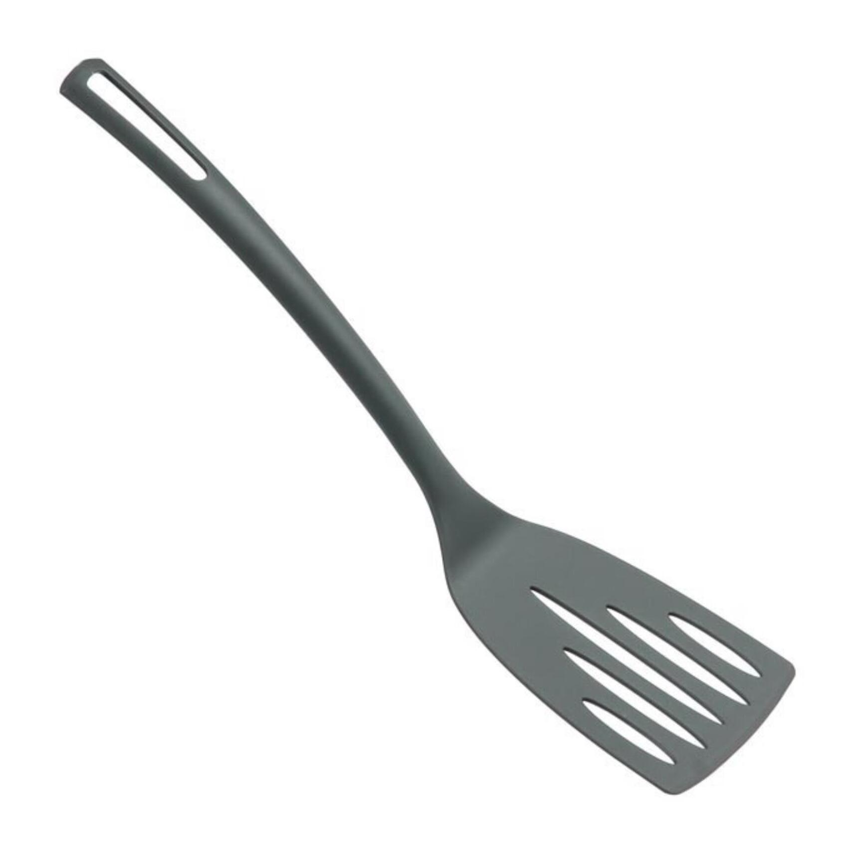 espátula ranurada en color negro 30,1x7,1cm