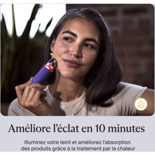 Appareil éclat visage THERABODY TheraFace anti-cernes indigo