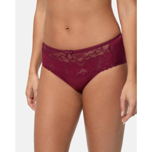 Braga clásica con encaje floral delantero