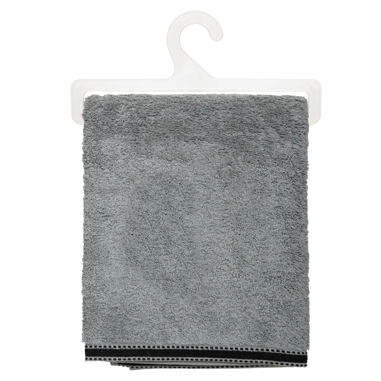 Drap de bain "Joia" coton gris ardoise 100x150cm