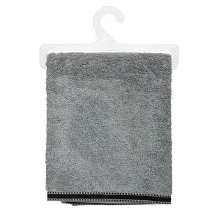 Drap de bain "Joia" coton gris ardoise 100x150cm