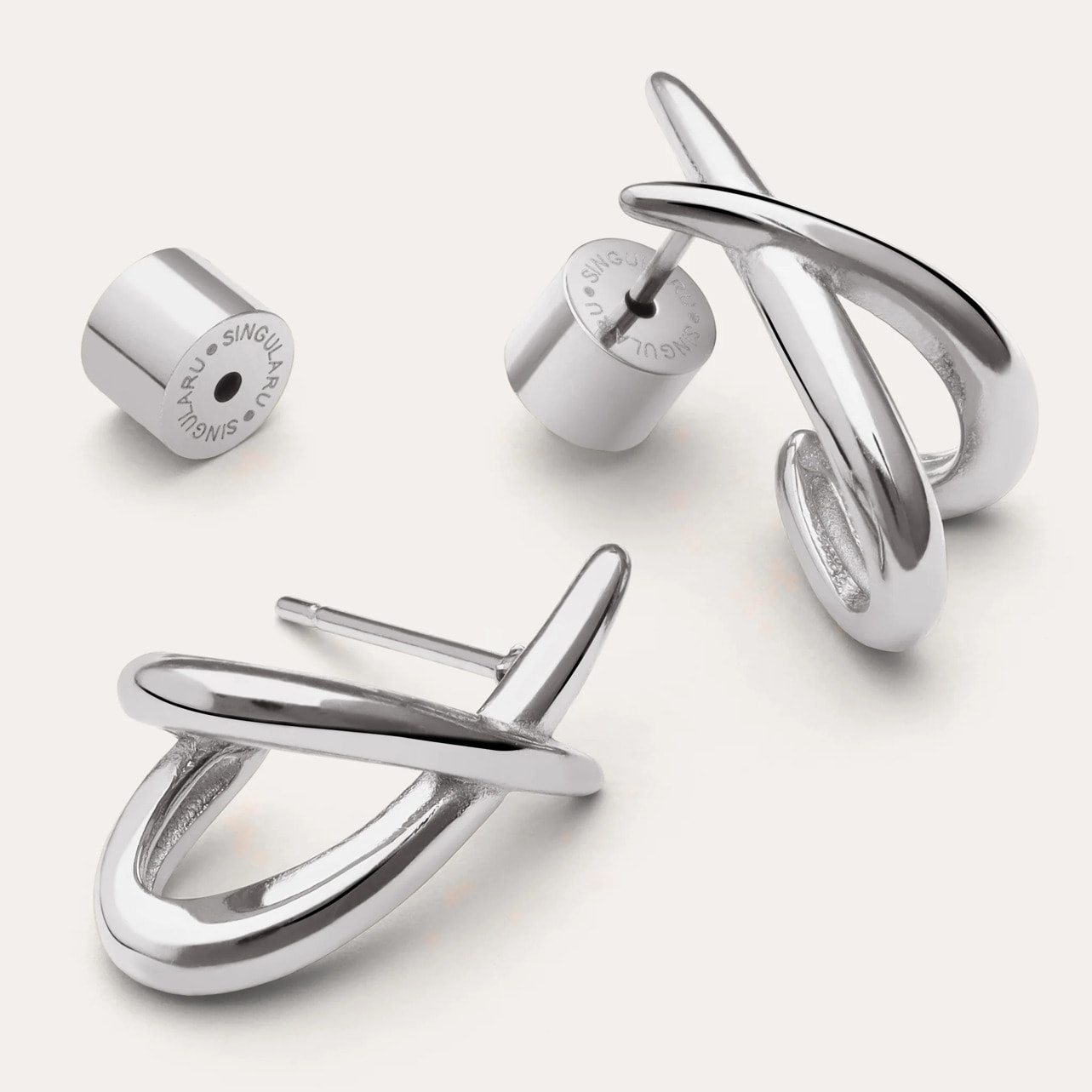 Pendientes Emma Acero