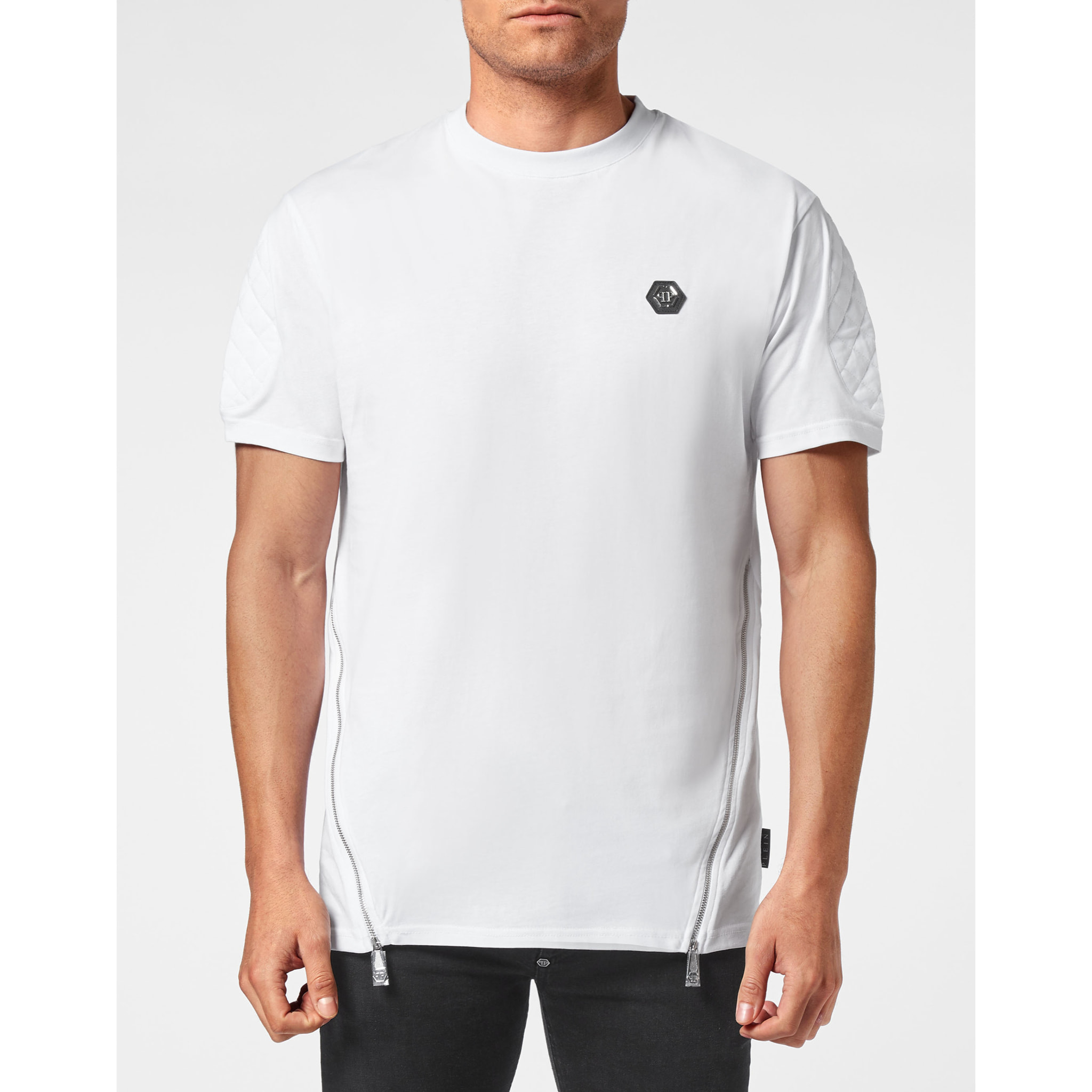 PHILIPP PLEIN Camiseta Cuello Redondo HEXAGON