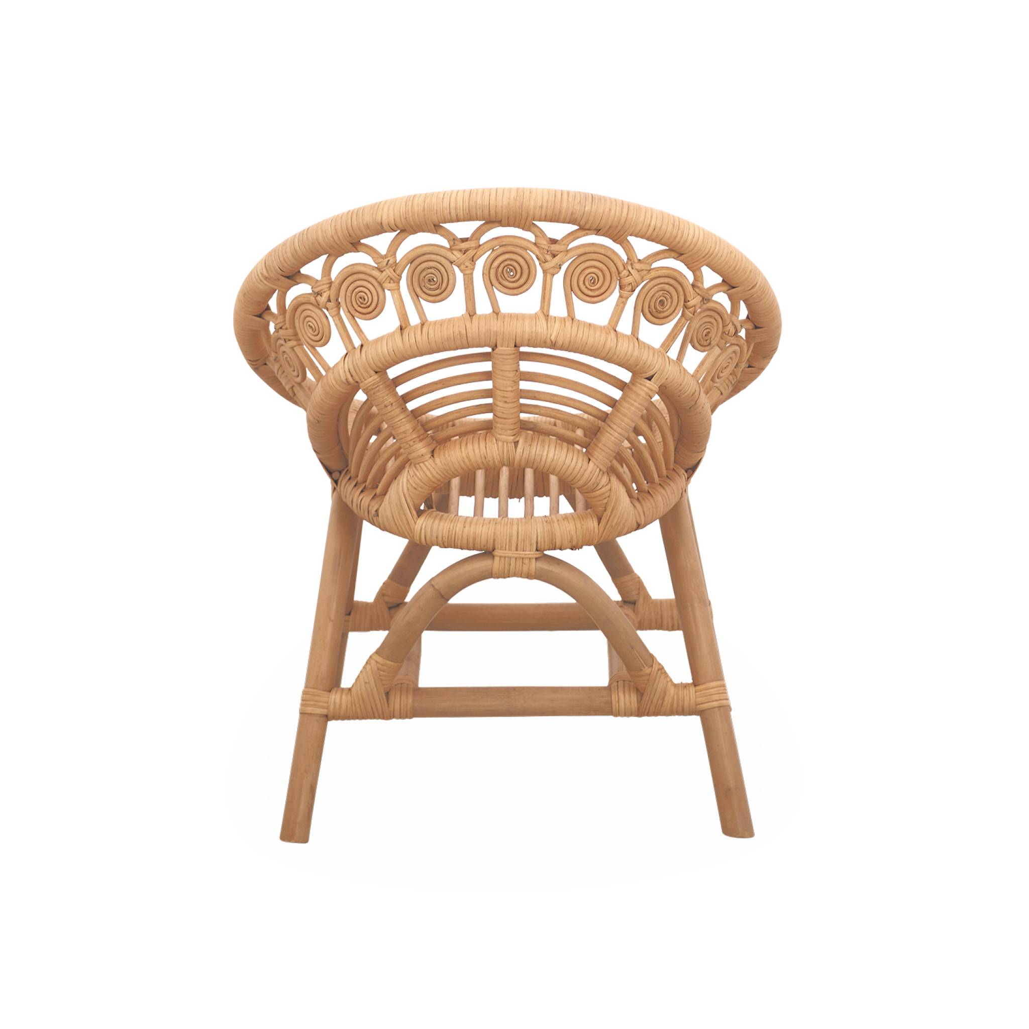 Chaise enfant en rotin Alice