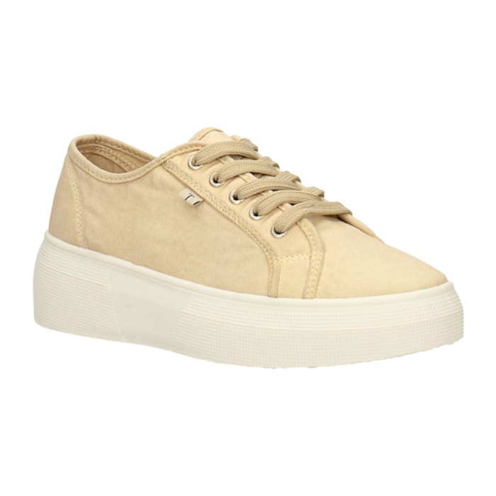 Sneakers Donna Tata Italia Beige