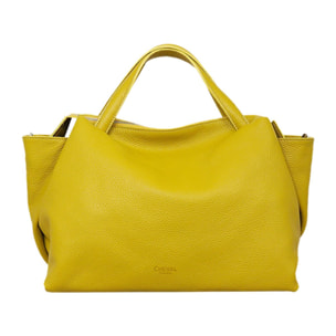 Borsa a mano Cheval Firenze Algedi Giallo