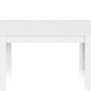 Mesa de comedor extensible Kendra 140 Blanco Artik (Blanco Mate)