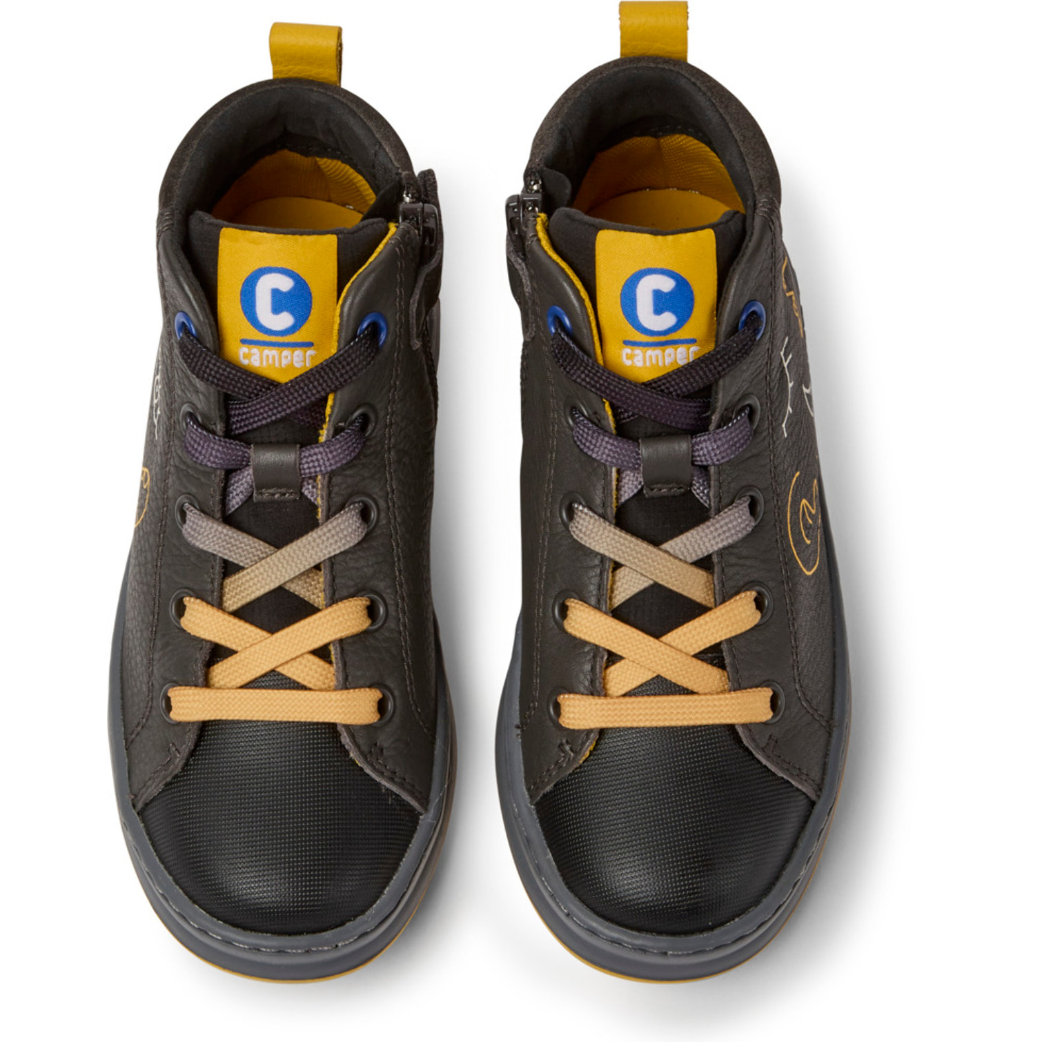 CAMPER TWS Kids - Botines Gris Infantil Unisex