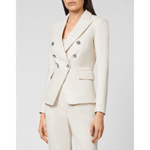 PHILIPP PLEIN Blazer de cuero ICONIC PLEIN