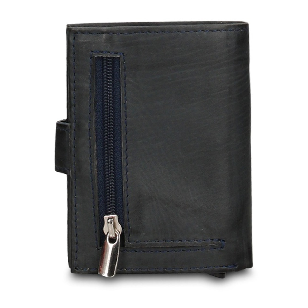 Portafoglio uomo in vera pelle - Modello Astor Prime - Casual - 7.5 x 10.0 x 2.0 cm
