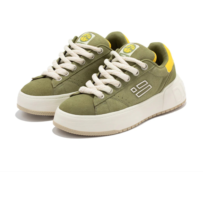 Zapatillas Deportivas Mujer Key Classic Caqui