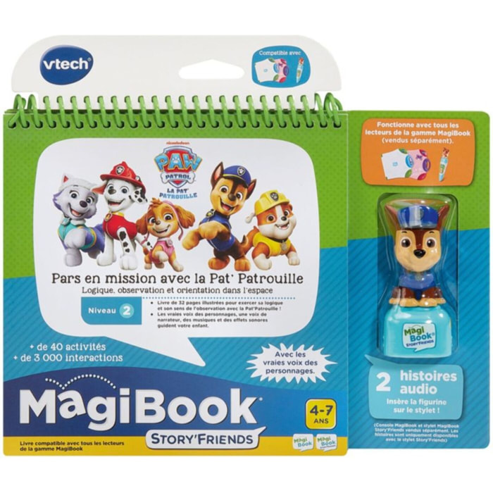 Livre interactif VTECH MagiBook Story'Friends-Livre Pat patroui
