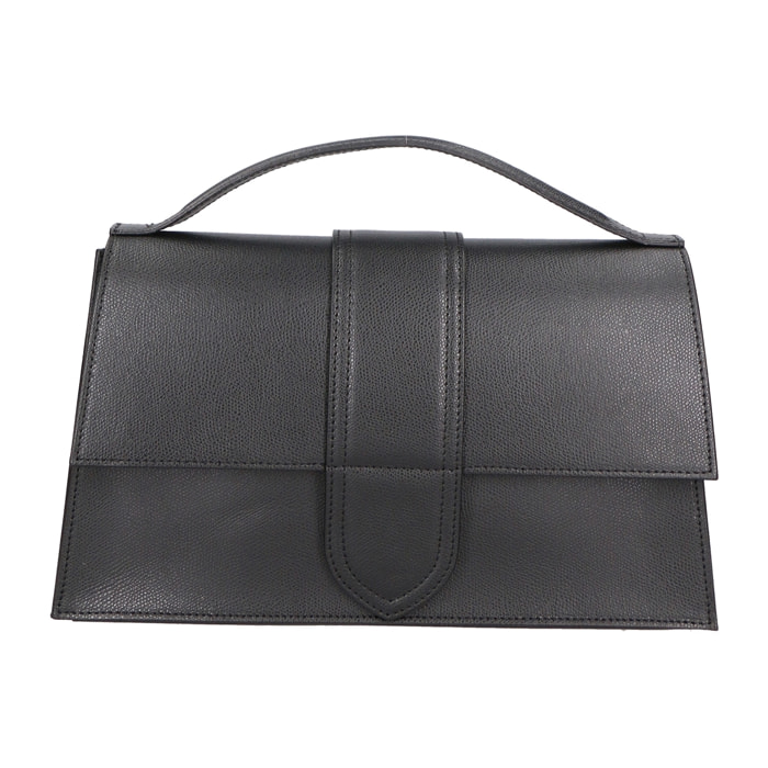 Borsa a mano da Donna Lina in Vera Pelle Made in Italy 20x34x9 cm