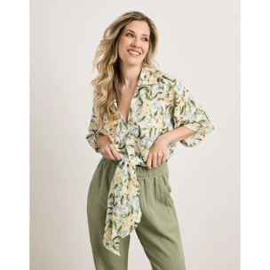 Camisa Manga Corta Amarillo - Abarris