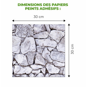 Sticker effet papier peint - PIERRES DE BOURGOGNE
