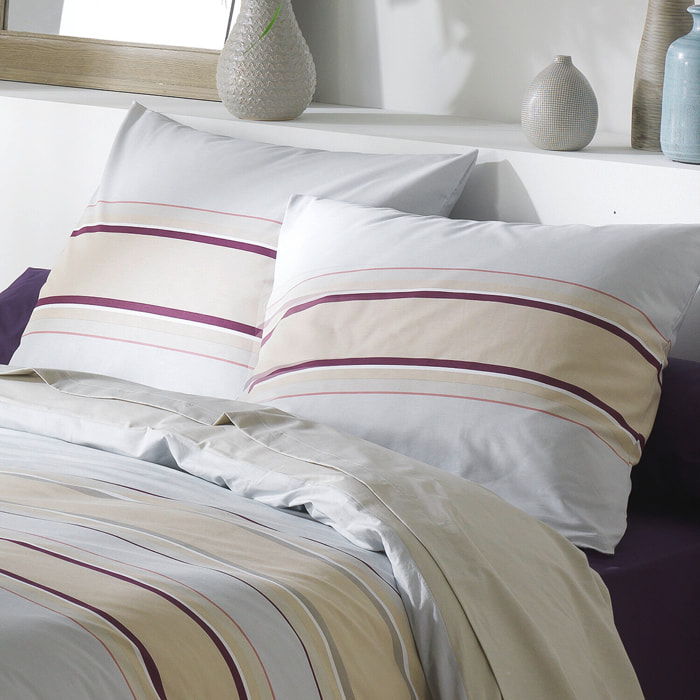 Parure Housse De Couette + 2 Taies Odaya