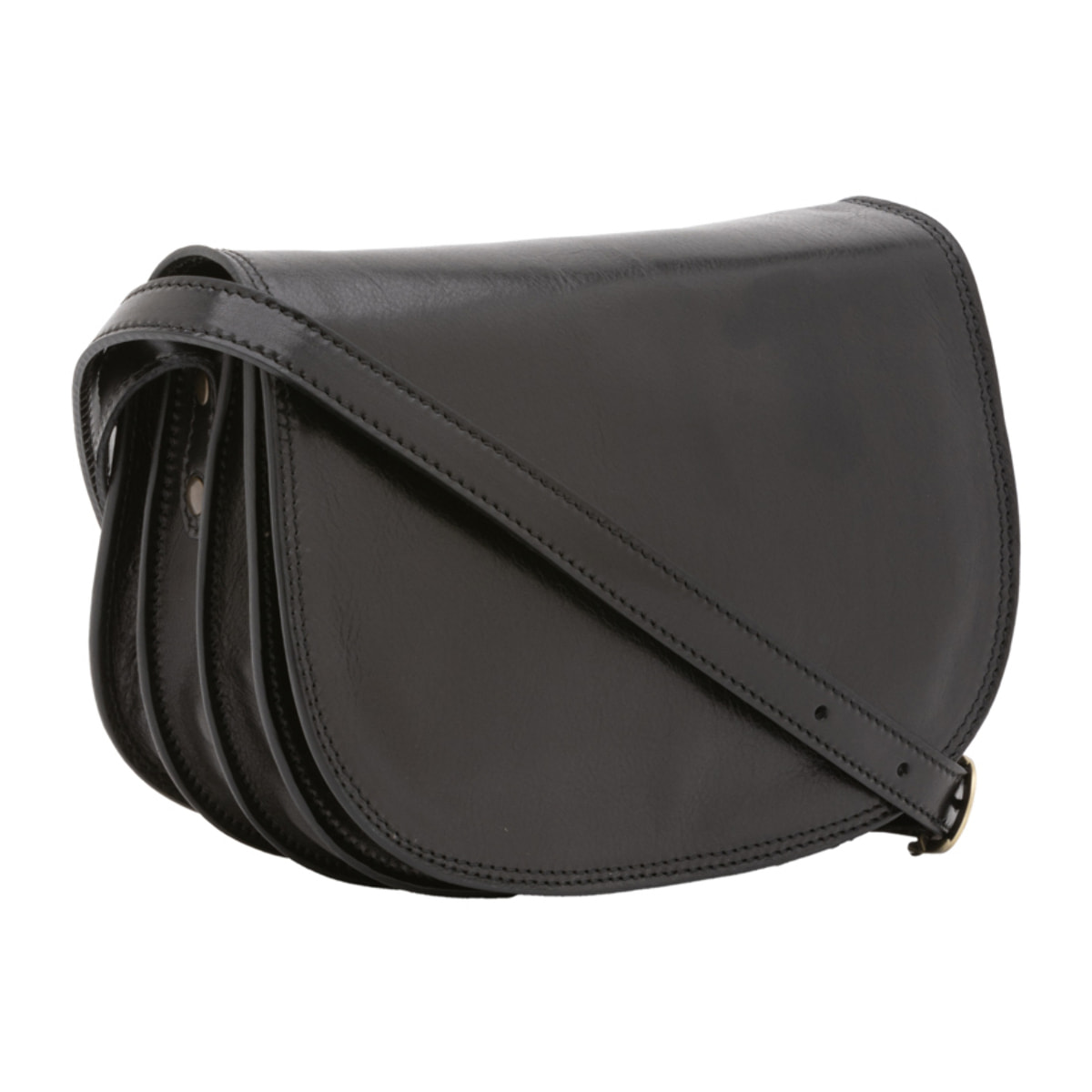 Borsa a tracolla  da donna In Vera pelle Made in Italy 24x17x11 cm