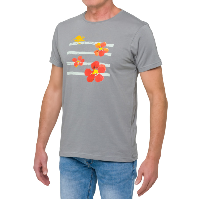 Camiseta de algodón 150 gr Hot Buttered Marvel gris