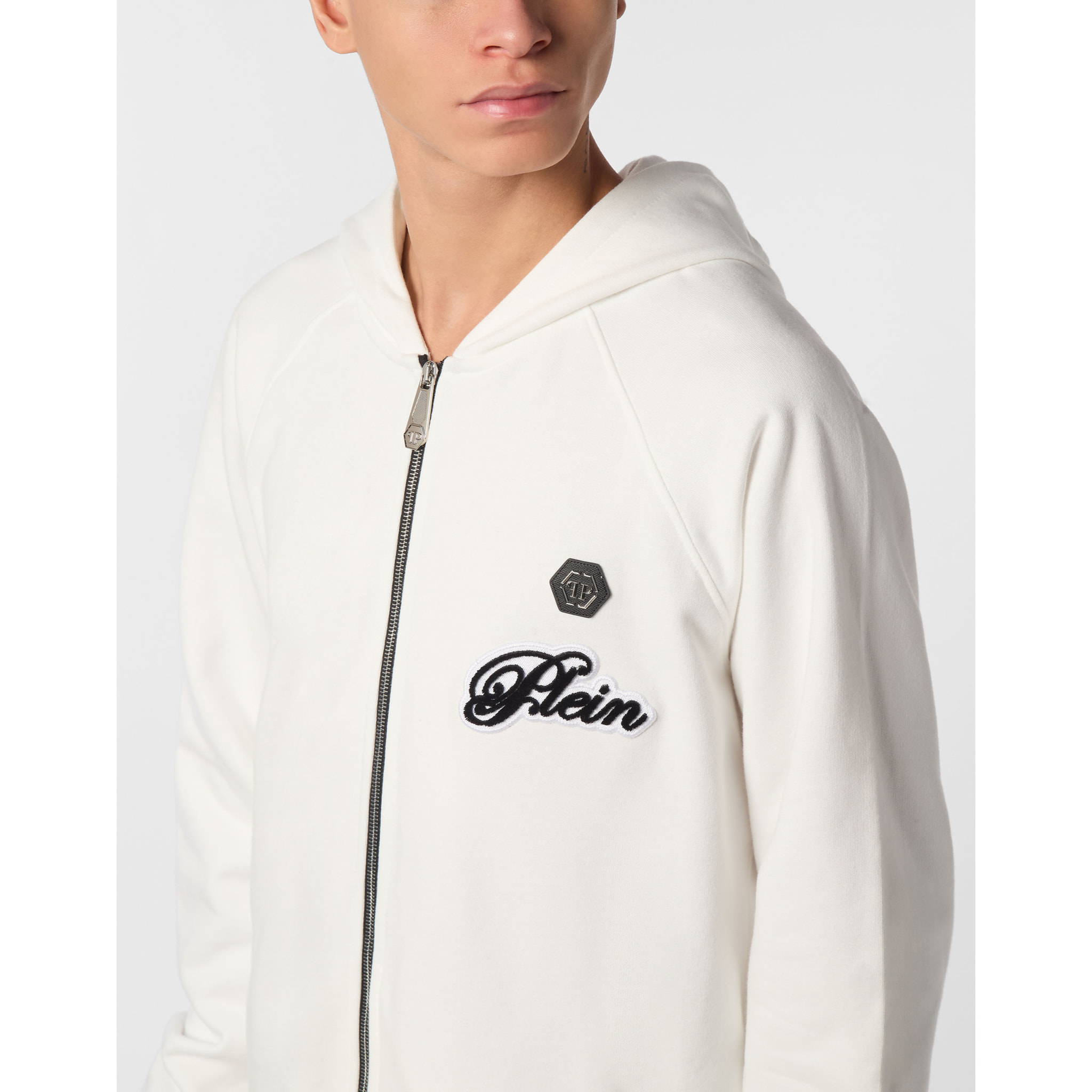 PHILIPP PLEIN Hoodie Sweatjacket SIGNATURE