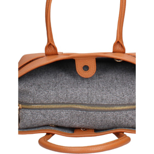 Borsa a mano da donna Made in Italy - Modello Valoria Nova - 100% pelle - 28.0 x 20.0 x 13.0 cm