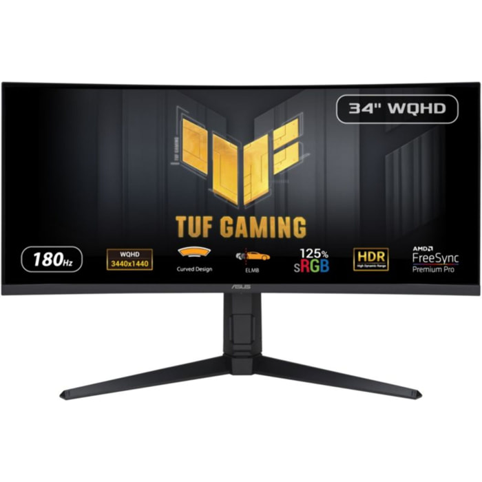 Ecran PC Gamer ASUS TUF VG34VQL3A Incurvé 34'' VA