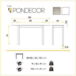 Mesa – Extensible y refinada