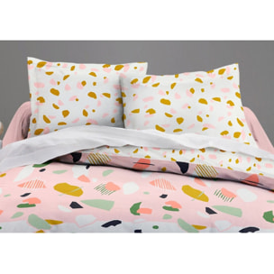 Parure Housse De Couette 3pcs 100% coton 57fils Marbree