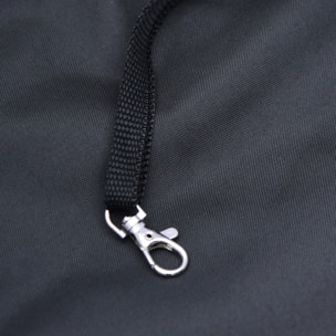 Carrito para Perros Plegable Cochecito para Mascotas Carrito para Perros Pequeños con Cesta de Almacenaje Capota Ajustable Ventana de Malla y 2 Ruedas Universales 81x48x99 cm Gris