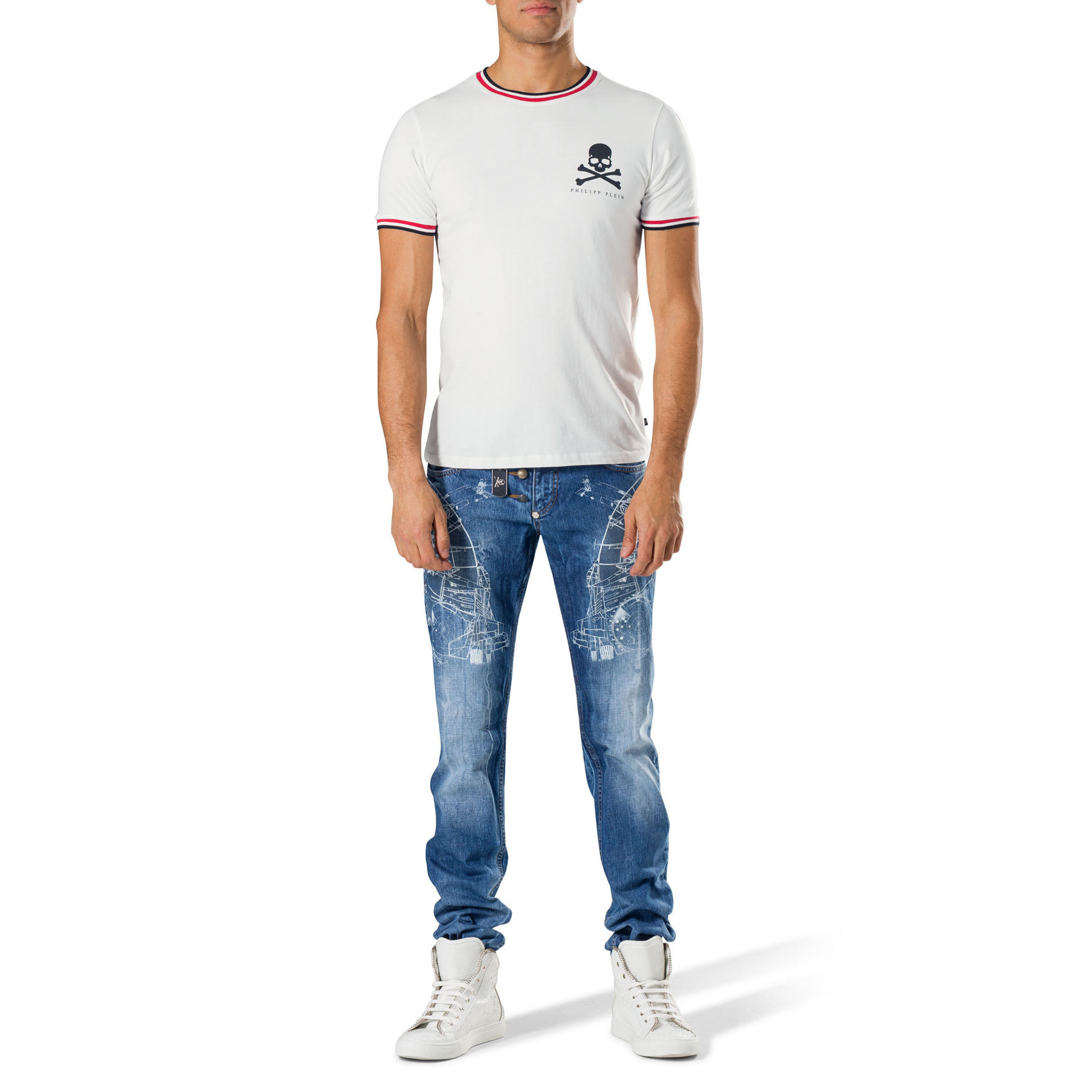 PHILIPP PLEIN straight cut "the rude one"