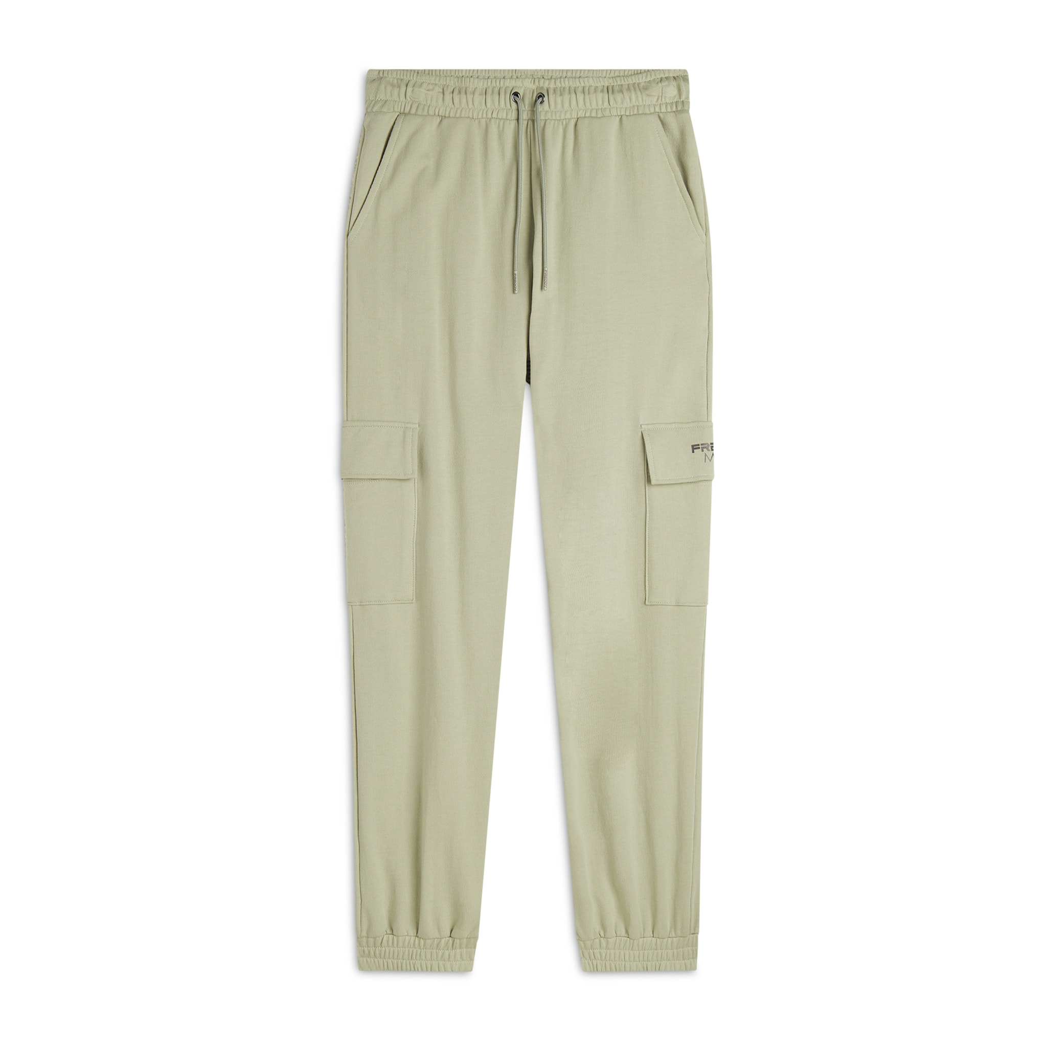 Pantaloni Cargo Regular Fit in French Terry